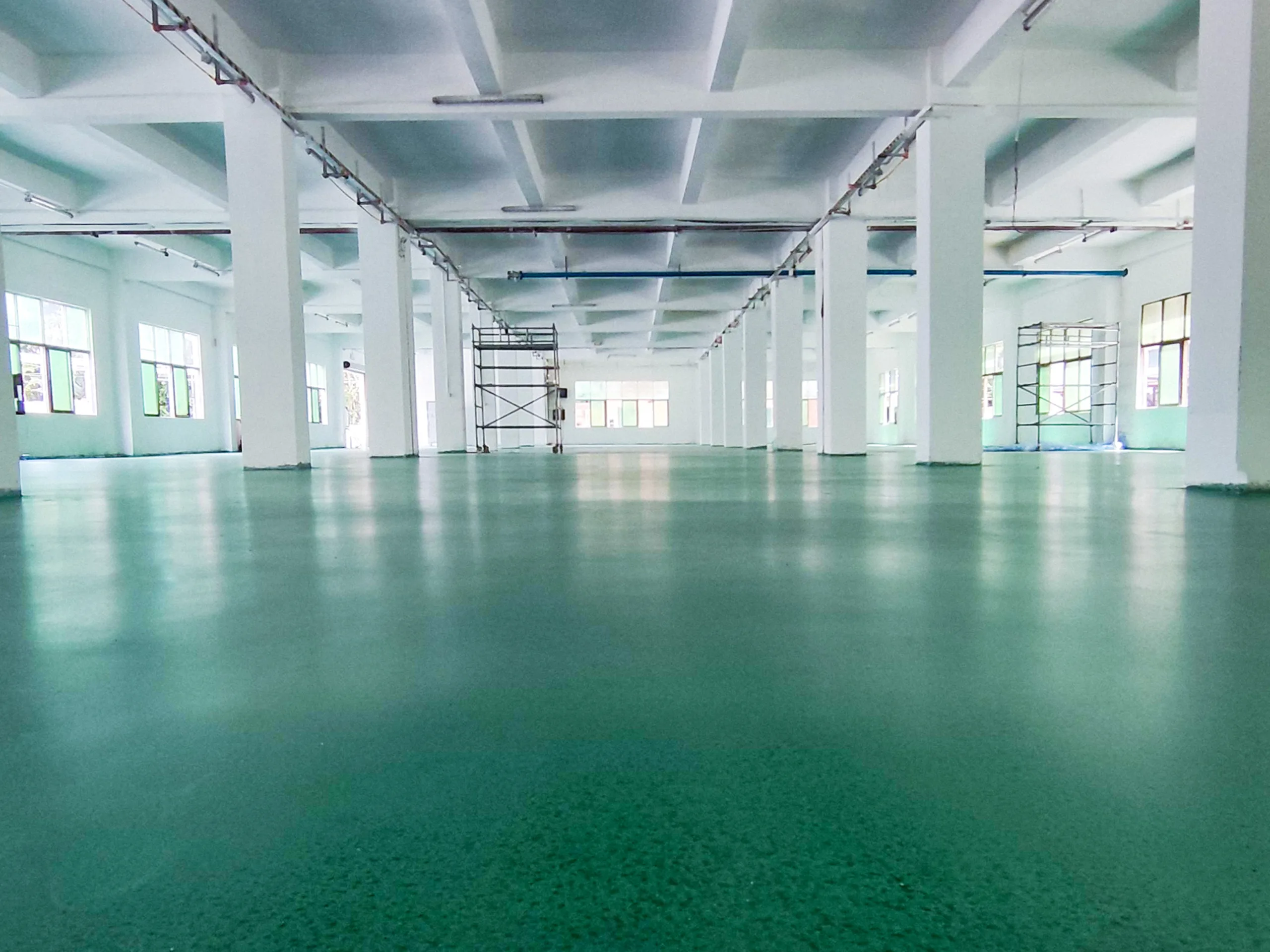 钛基石墨烯纳米重防腐涂料在盐化工卤化车间地坪与墙面防腐应用方案 2